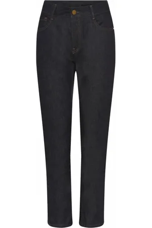 C.ro Jeans, Dames, Zwart, M, Katoen, Klassieke Suzanne Broek - Indigo