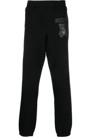 Moschino Broeken, Heren, Zwart, XL, Zwarte broek
