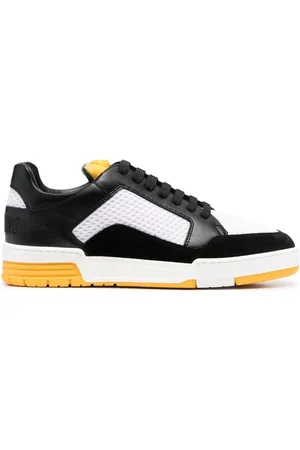 Moschino Schoenen, Heren, Zwart, 41 EU, Leer, Teddy Bear Motif Sneakers