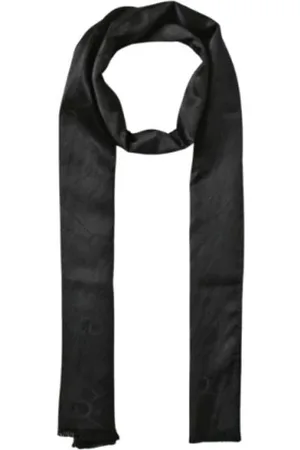 Twin-Set Accessoires, Dames, Zwart, ONE Size, Polyester, Stola Foulard