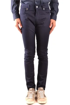 Moschino Broeken, Heren, Blauw, S, Smalle broek
