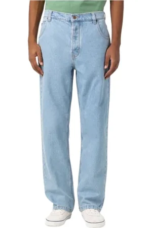 Dickies Jeans, Heren, Blauw, W30 L32, Denim, Vintage Blauwe Thomasville Dim