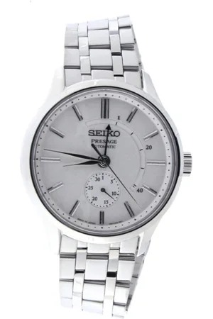 Seiko Accessoires, Heren, Grijs, ONE Size, Presage Japanese Garden Automatisch Horloge