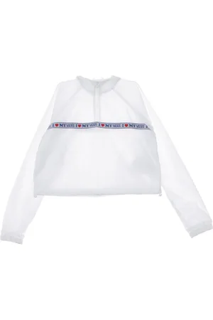 Vans Jassen, Dames, Wit, L, Anorak Windbreaker Jas