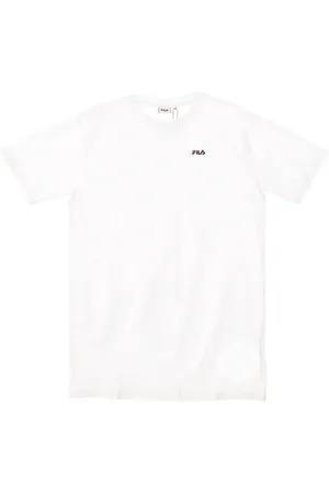 Fila Tops, Dames, Wit, M, Elle Tee Jurk - Bright