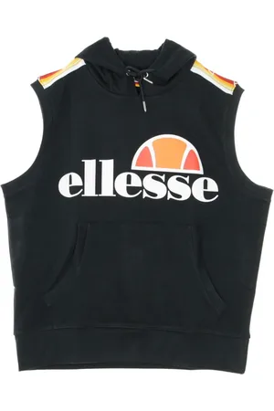 Ellesse Tops, Heren, Blauw, S, Mouwloze hoodie - Sky Captain