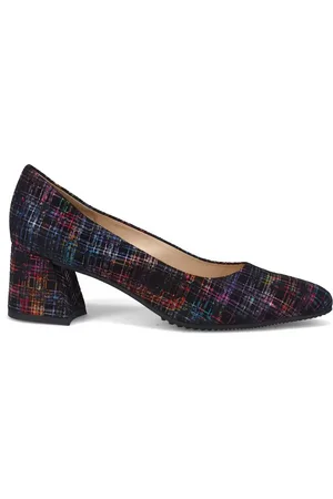 Brunate Schoenen, Dames, Veelkleurig, 38 EU, Leer, Handgemaakte Multi Colour Hakpomp