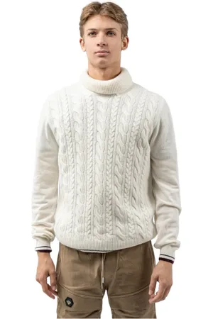 Colmar Truien, Heren, Wit, 2Xl, Wol, Klassieke coltrui