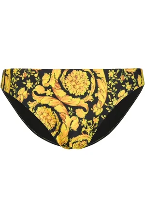 VERSACE Badkleding, Heren, Geel, XL, Zee Zwem Slip Kleding