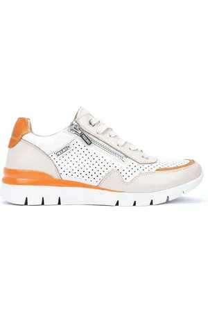 Pikolinos Schoenen, Dames, Wit, 40 EU, Leer, Dames Sneaker - Cantabria W4R-6968C2