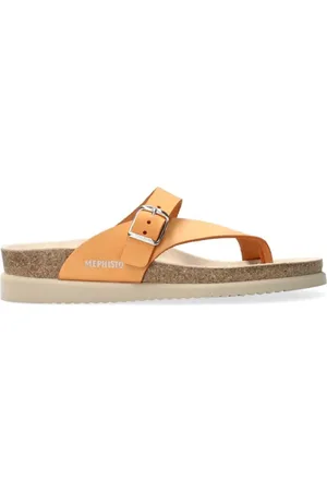 Mephisto Schoenen, Dames, Oranje, 36 EU, Comfortabele Helen Damessandaal