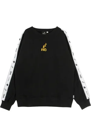 Australian Sweatshirts & Hoodies, Heren, Zwart, L, Eclipse Banda Crewneck Sweatshirt