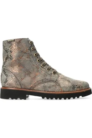 Mephisto Schoenen, Dames, Veelkleurig, 35 1/2 EU, Leer, Klassieke Leren Enkellaars voor Dames