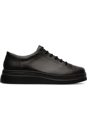 Camper Schoenen, Dames, Zwart, 38 EU, Leer, Runner Up Dames Sneakers