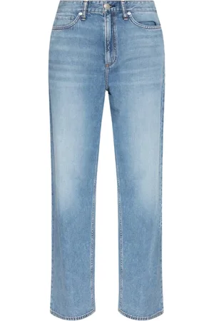 RAG&BONE Jeans, Dames, Blauw, W28, ‘Audrey’ wijde pijp jeans