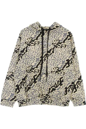 Vision Of Super Sweatshirts & Hoodies, Heren, , L, Lichtgewicht Hoodie met Luipaardprint