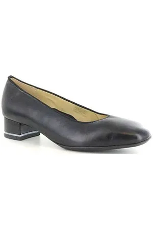 ARA Schoenen, Dames, Zwart, 36 EU, Leer, Dames Pumps met Brede Pasvorm voor Zakelijk en Feestelijk Gebruik