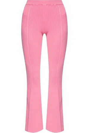 AERON Broeken, Dames, Roze, M, Polyester, Broek met uitlopende pijpen