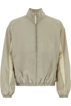 Reebok Jassen, Heren, Grijs, S, Nylon, Nylon Windbreaker in Duifgrijs