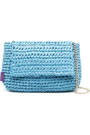 Chica London Tassen, Dames, Blauw, ONE Size, Denim, Cross Body Bags