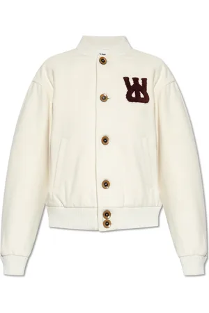 WALES BONNER Jassen, Dames, , S, Wol, Wollen bomberjack
