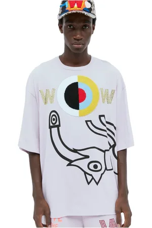 WALTER VAN BEIRENDONCK Tops, Heren, Veelkleurig, S, Katoen, T-Shirts