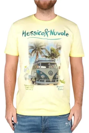 BOB der Bär Tops, Heren, Geel, L, Heren T-shirt met korte mouwen