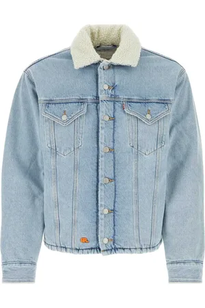 ERL Jassen, Heren, Blauw, S, Denim, Levis Denimjack Samenwerking
