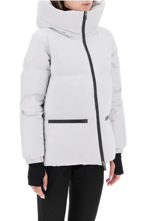 HERNO Jassen, Dames, Grijs, M, Dames 3/4 Mouw Jas