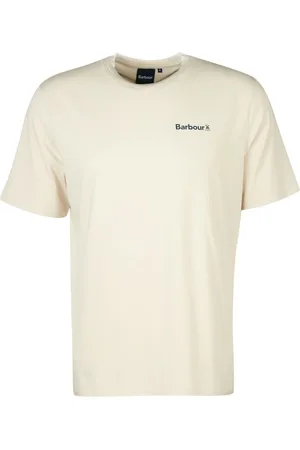 Barbour Tops, Heren, , M, Katoen, Logo T-shirt met -coördinaten