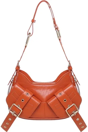BIASIA Tassen, Dames, Oranje, ONE Size, Leer, Shoulder Bags