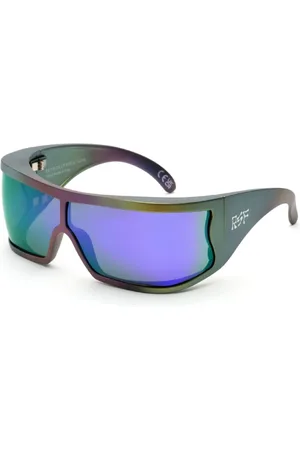 Retrosuperfuture Accessoires, unisex, Groen, ONE Size, WFY Bones Zonnebril