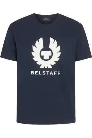 Belstaff Tops, Heren, Blauw, 2Xl, Katoen, Phoenix T-Shirt in Donker Ink
