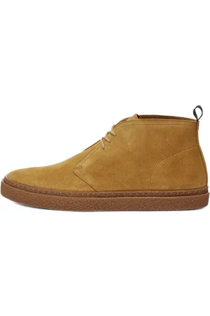 Fred Perry Schoenen, Heren, Bruin, 40 EU, Suède, Hawley Suede Woestijnlaarzen