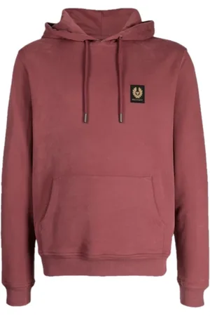Belstaff Sweatshirts & Hoodies, Heren, Rood, 2Xl, Katoen, Donker Ink Phoenix Hoodie