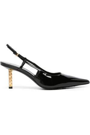 Givenchy Schoenen, Dames, Zwart, 36 EU, Leer, Stijlvolle Sandalen