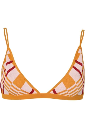 DODO BAR OR Badkleding, Dames, Roze, M, Nylon, Geometrisch Patroon Bra Top
