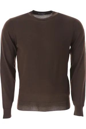 DRUMOHR Truien, Heren, Bruin, M, Bruine Sweaters voor Heren