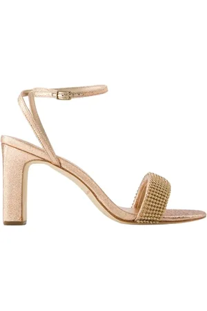Loeffler Randall Schoenen, Dames, , 37 EU, Leer, Synthetisch Leren Sandalen - Dune