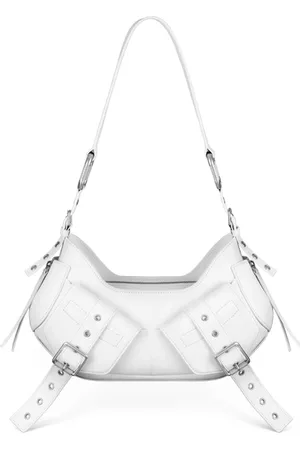 BIASIA Tassen, Dames, Wit, ONE Size, Leer, Shoulder Bags