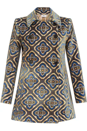 Etro Mantels, Dames, Veelkleurig, S, Stijlvolle Winterjas
