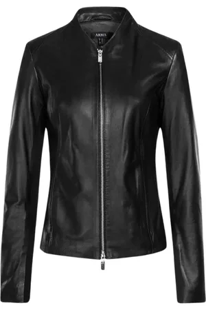 arma leder Jassen, Dames, Bruin, XL, Stevie Jas