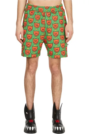 WALTER VAN BEIRENDONCK Badkleding, Heren, Groen, S, Katoen, Shorts