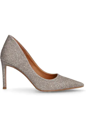 Billi Bi Schoenen, Dames, Grijs, 40 EU, Glitter Puntige Neus Stiletto Pumps