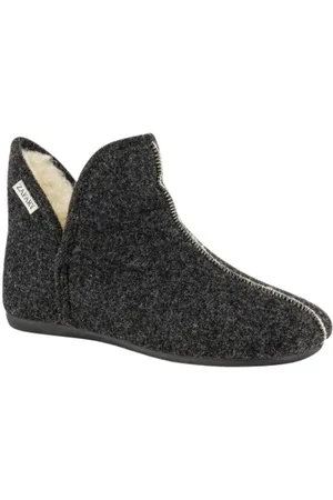 Zafary Schoenen, Dames, Grijs, 41 EU, Wol, Slippers