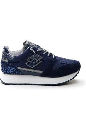 Lotto Schoenen, Dames, Blauw, 36 EU, Wedge W - Stijlvolle en veelzijdige damesschoen