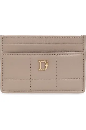 Dsquared2 Accessoires, Dames, , ONE Size, Leer, Gewatteerde Kaarthouder