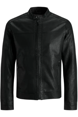 JACK & JONES Jassen, Heren, Zwart, S, Polyester, Jjewarner Jas - Stijlvol en Trendy