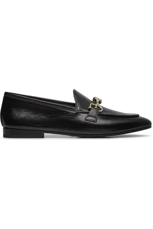 Fabi Schoenen, Dames, Zwart, 39 EU, Leer, Loafers