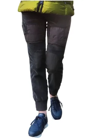 Aeronautica Militare Broeken, Dames, Zwart, S, Katoen, Anti-G Broek - Katoenmix Fluweel